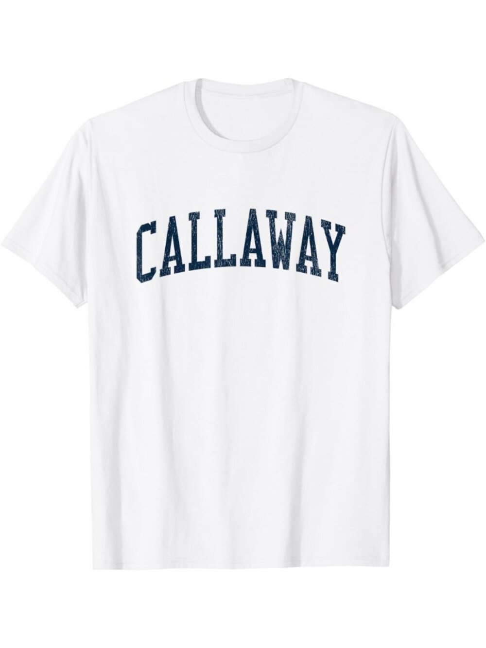 Callaway MN Vintage Athletic Sports JSN2 Navy Print T-Shirt